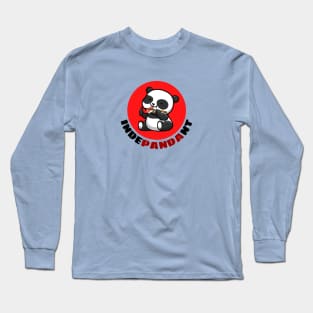 Indepandant | Cute Panda Pun Long Sleeve T-Shirt